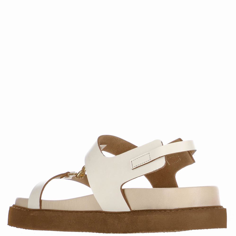 Beige Women's Pajar Romana Sandals | CLU6778VN