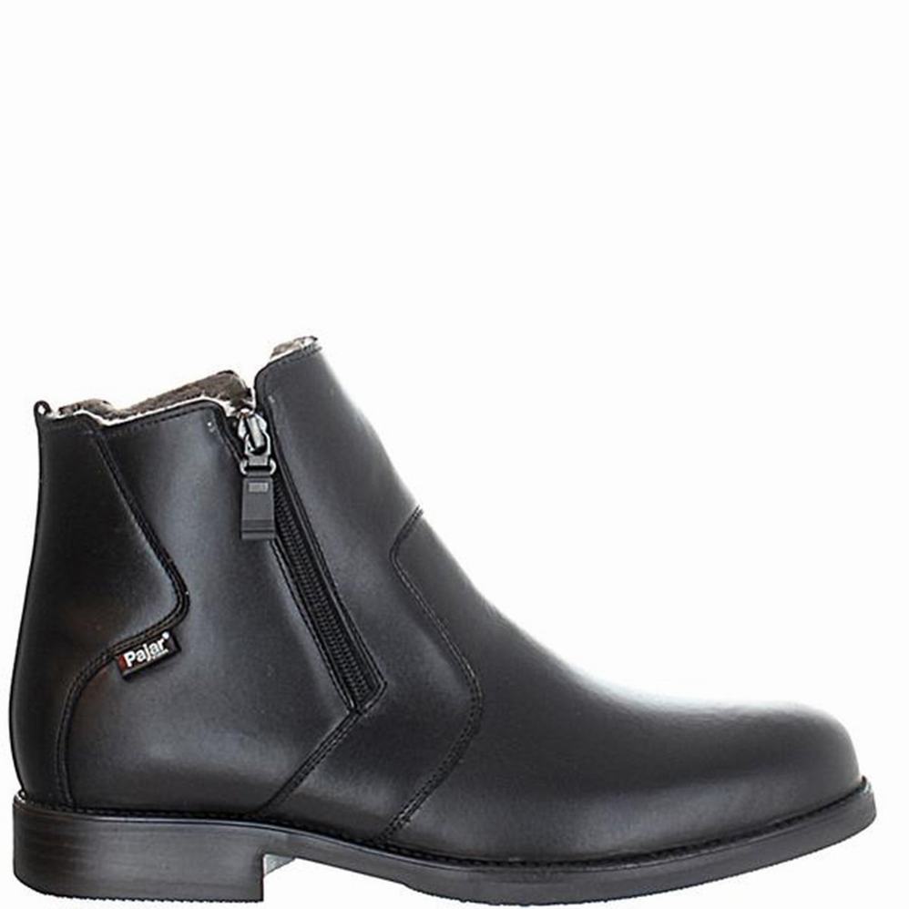 Black Men\'s Pajar Bili Boots | EPY3625UQ