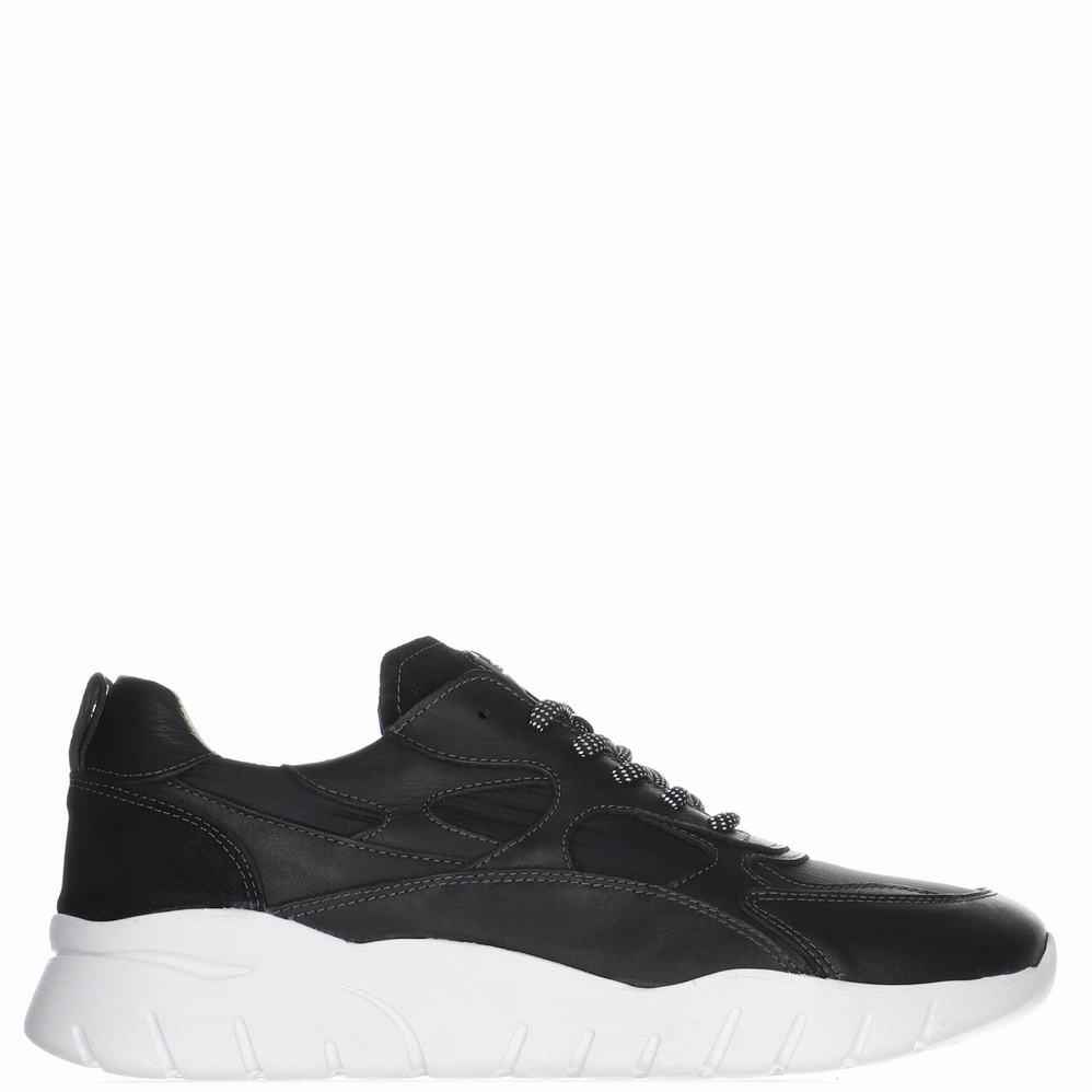 Black Men\'s Pajar Cooper Sneakers | CPE9687NM