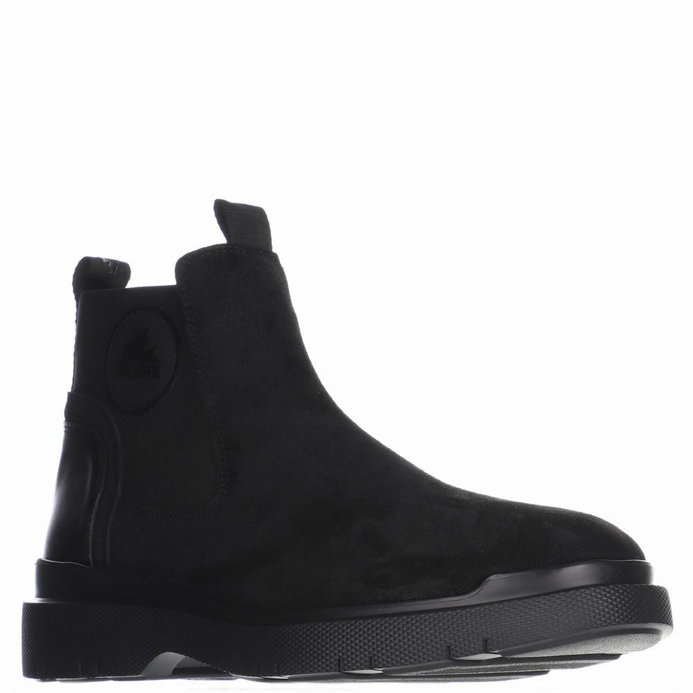 Black Men's Pajar Damien Boots | GUX4731AT