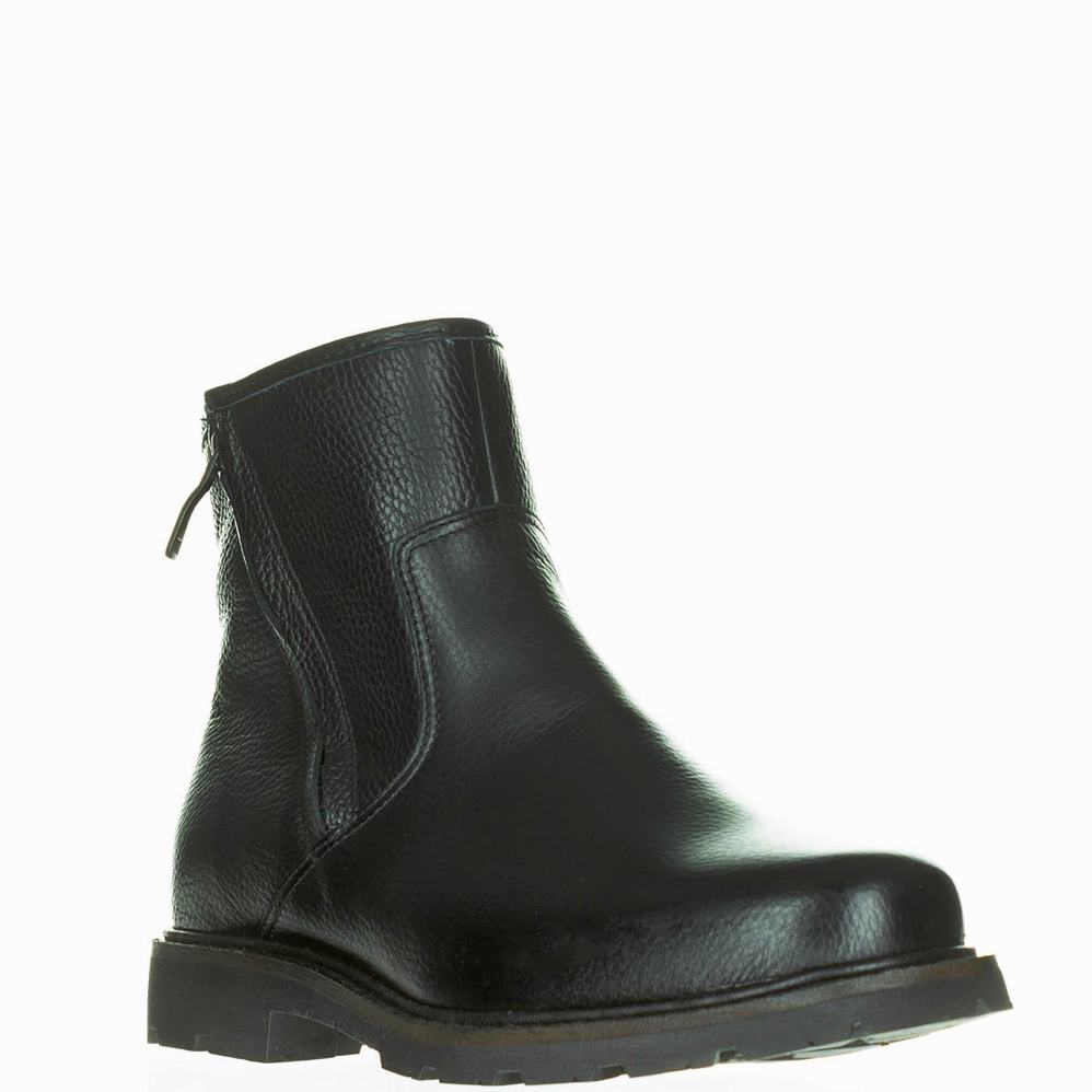 Black Men's Pajar Enzo Boots | THU7928DA