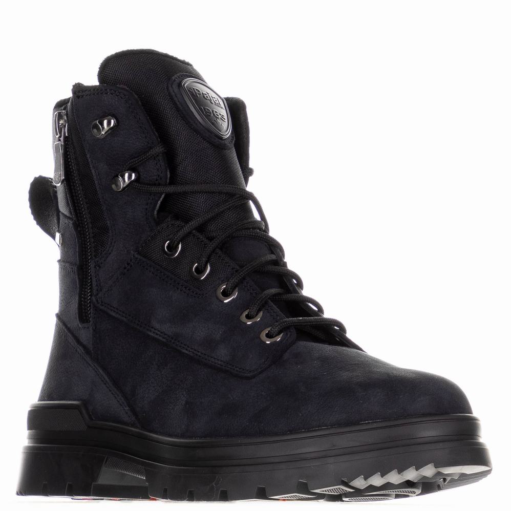 Black Men's Pajar Maddox Boots | FLO637NZ