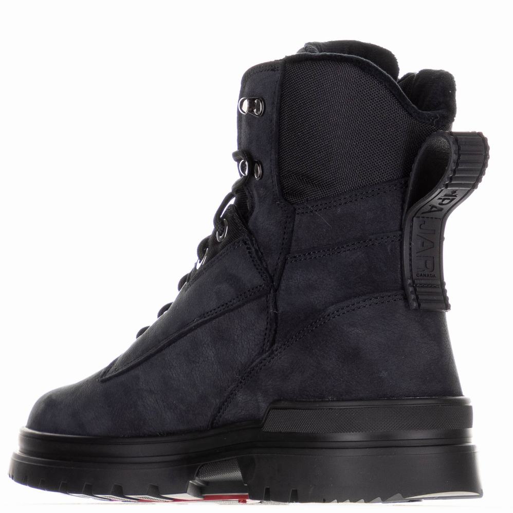 Black Men's Pajar Maddox Boots | FLO637NZ