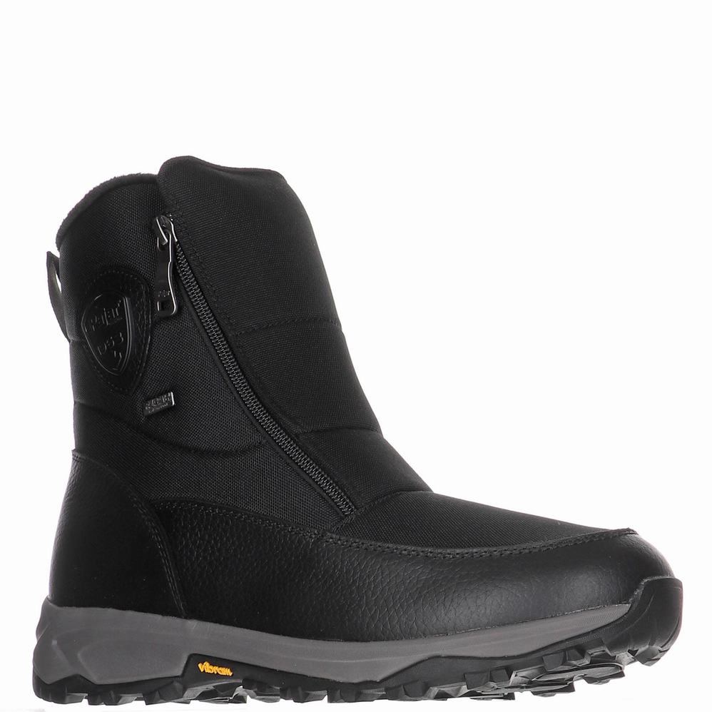 Black Men's Pajar Rawlings Ice Gripper Snow Boots | XZZ8240ZZ