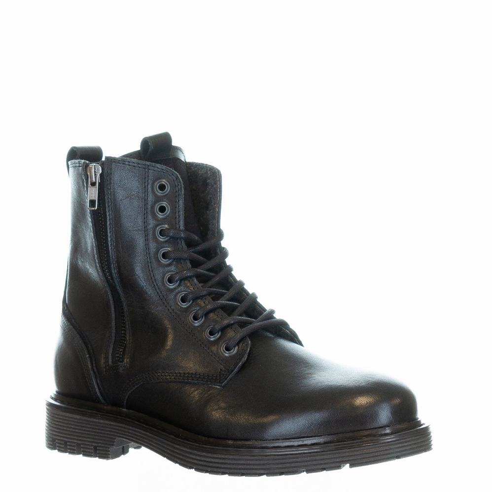 Black Men's Pajar Rocky Boots | LOR2460CH