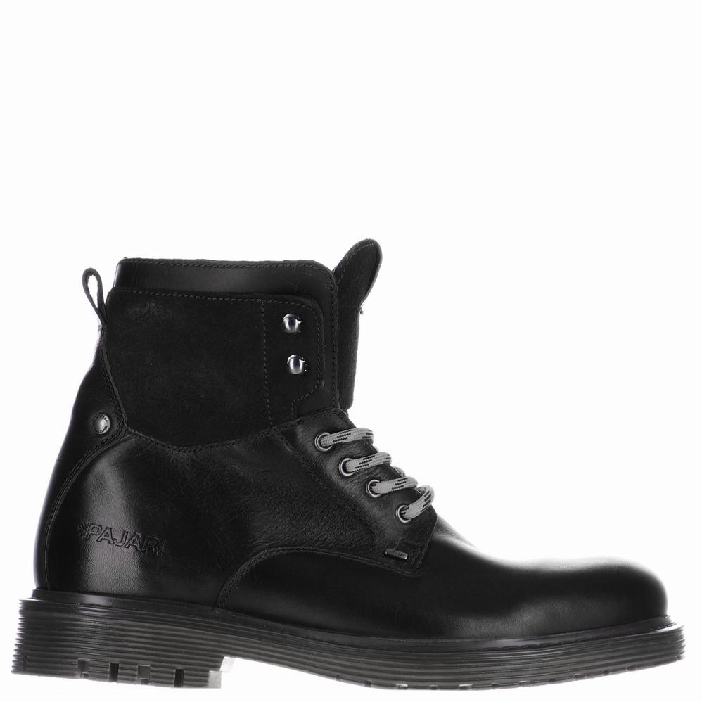 Black Men\'s Pajar Royce Boots | JJN382KL