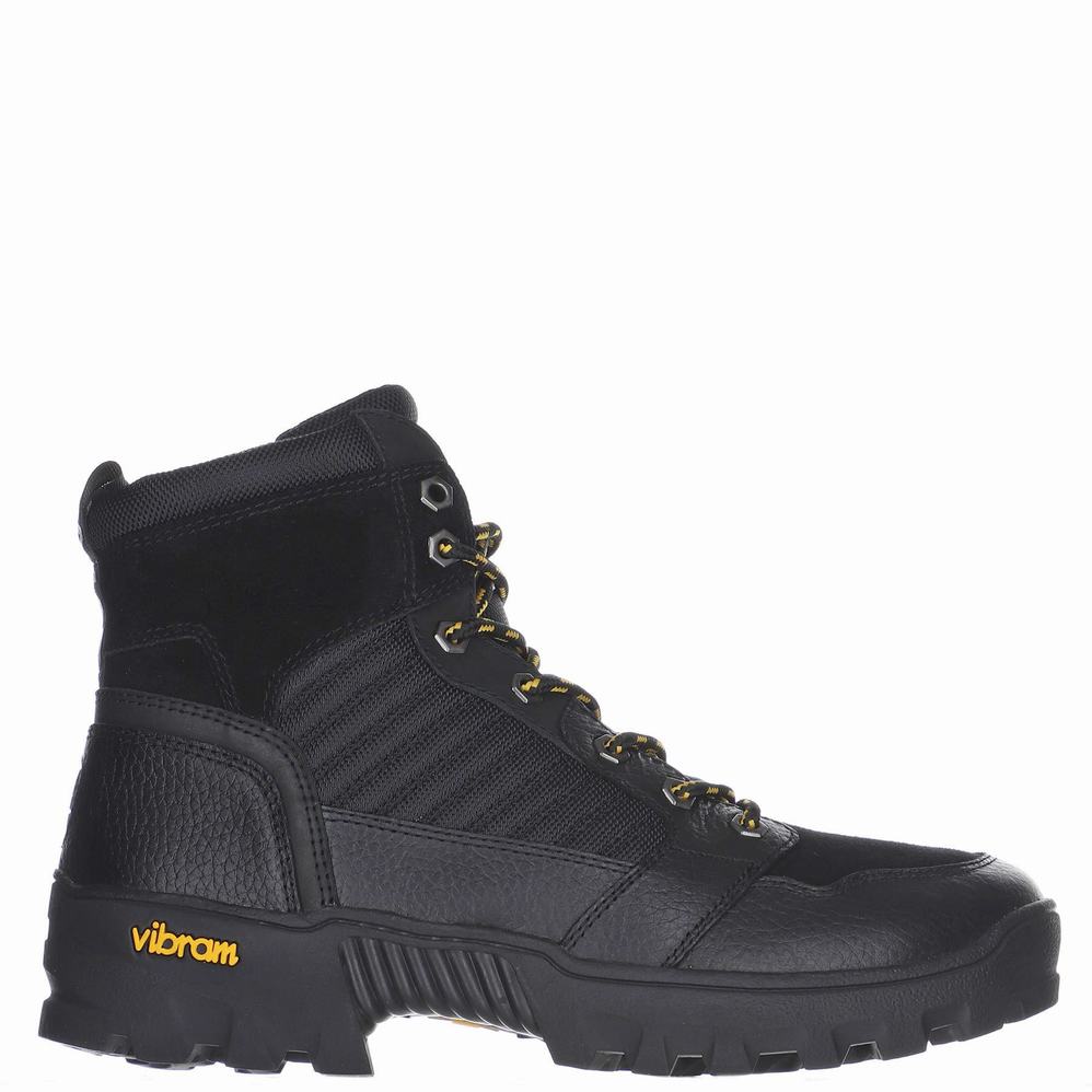 Black Men\'s Pajar Sedman Ice Gripper Winter Boots | NJT5860II