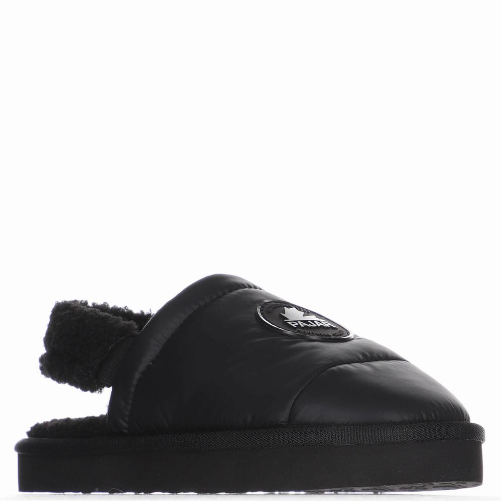 Black Women's Pajar Lera Slippers | QLI518ZX