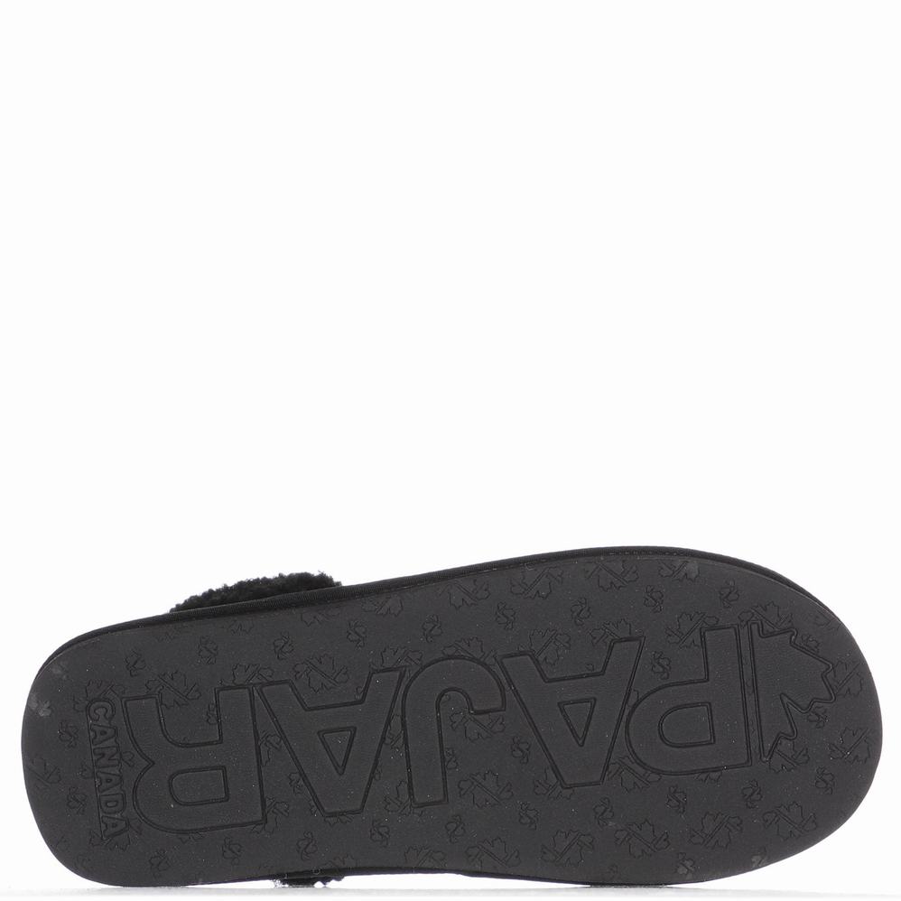 Black Women's Pajar Lera Slippers | QLI518ZX