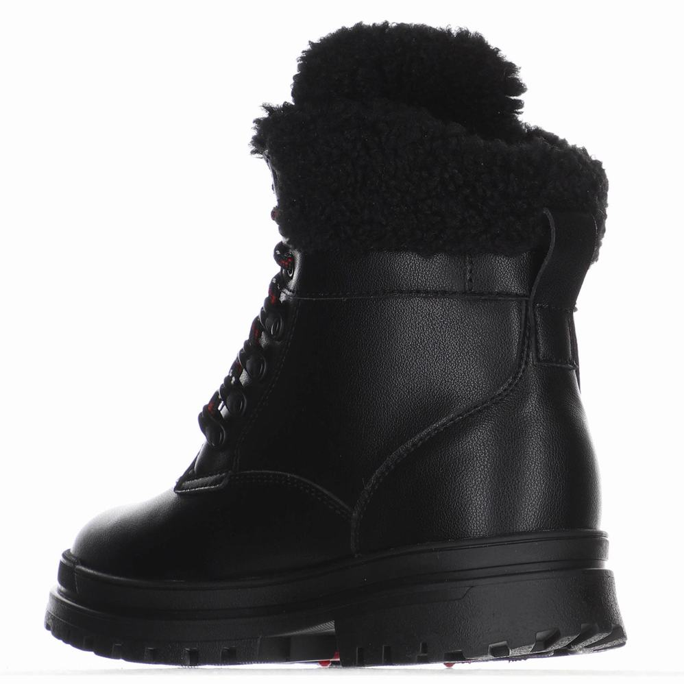 Black Women's Pajar Maya Ice Gripper Winter Boots | MXM3998RT