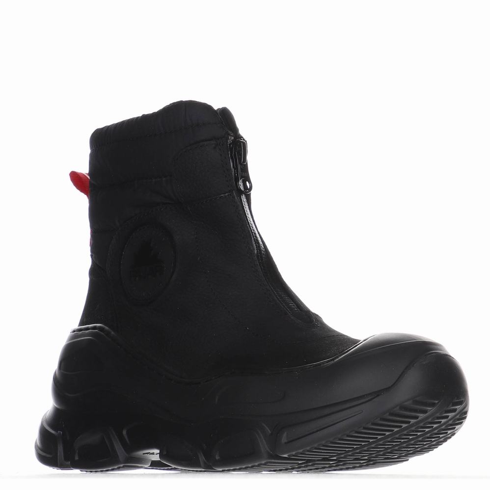 Black Women's Pajar Milkyway Ice Gripper Winter Boots | YJM5219IS