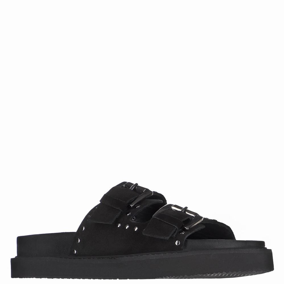 Black Women's Pajar Olyana Sandals | LVI6683WK