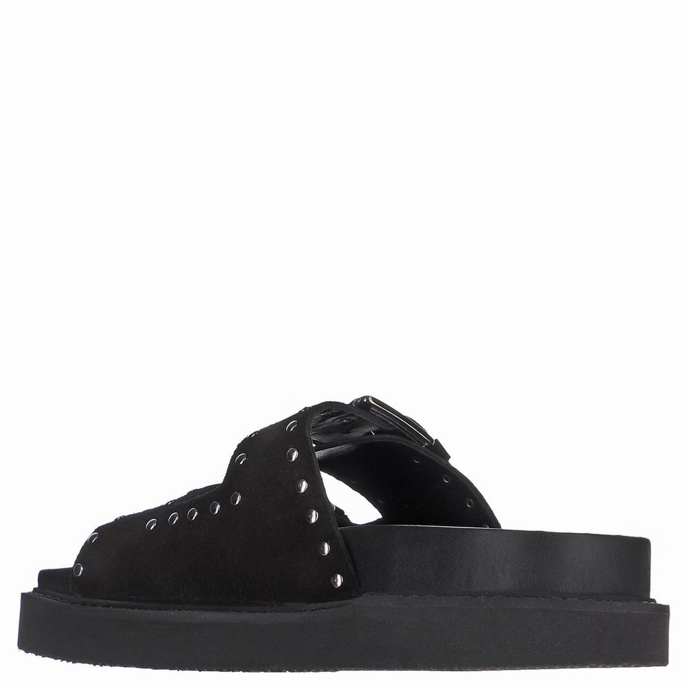 Black Women's Pajar Olyana Sandals | LVI6683WK