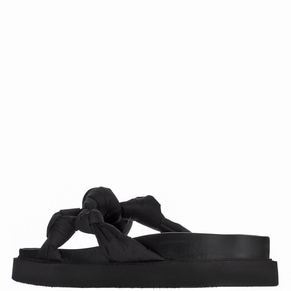 Black Women's Pajar Polyana Sandals | UNK9512GY