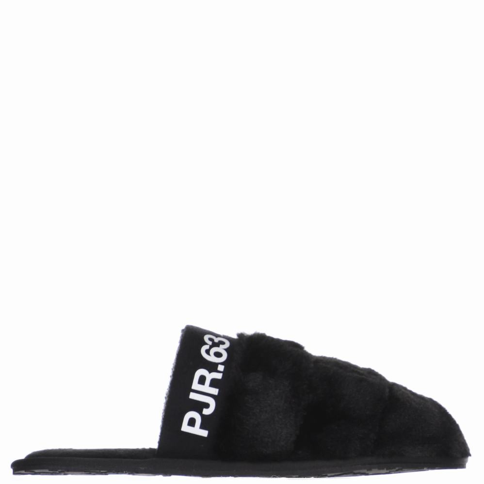 Black Women\'s Pajar Stevie Slippers | JEU6731ET