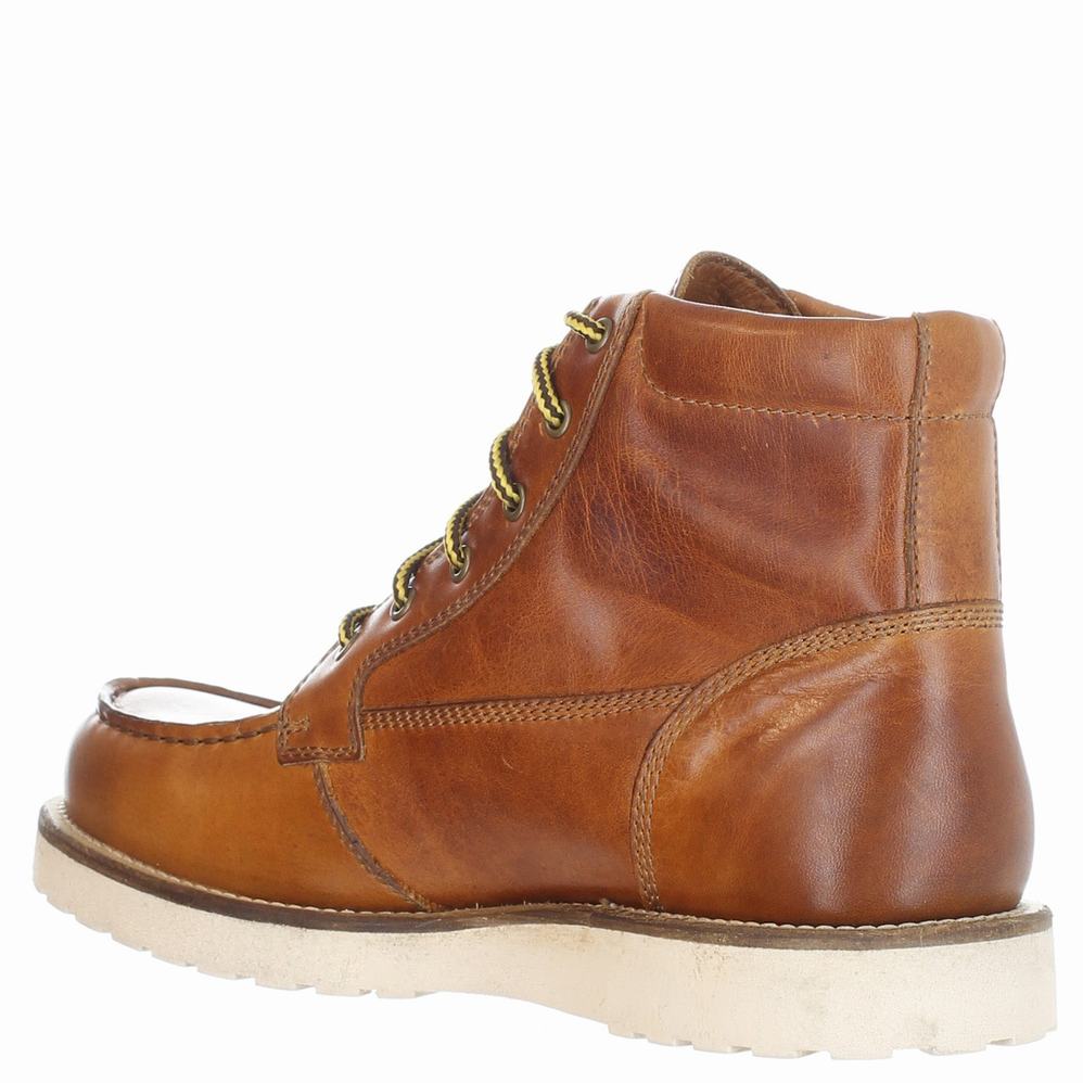 Brown Men's Pajar Logger Boots | DNF2779CD