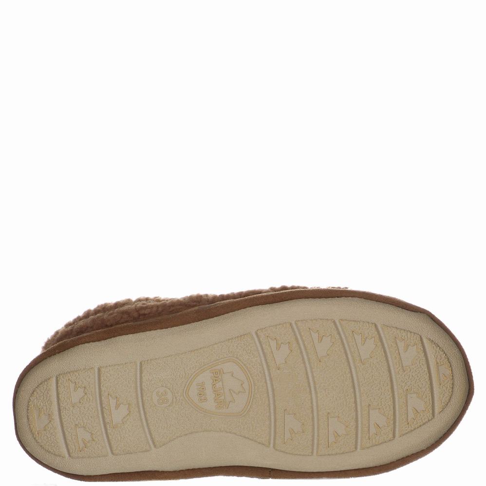 Brown Women's Pajar Calia Slippers | GIA358QE