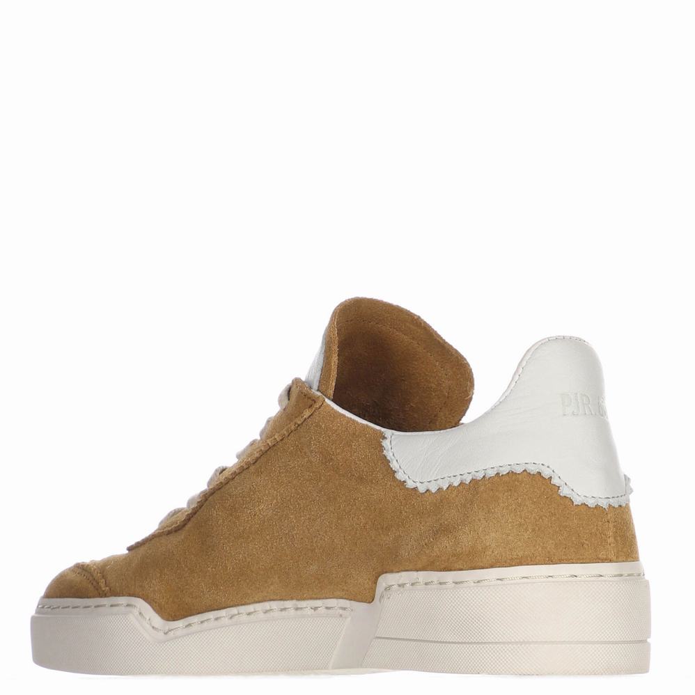 Brown Women's Pajar Geda Sneakers | HDN1036OX