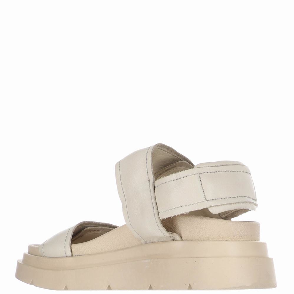 Cream Women's Pajar Stana Sandals | ODB5877RK