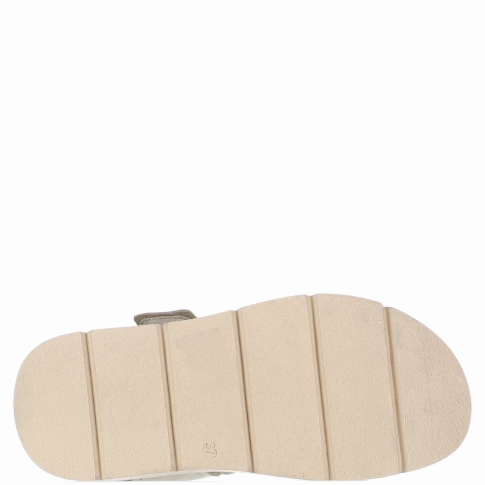 Cream Women's Pajar Stana Sandals | ODB5877RK