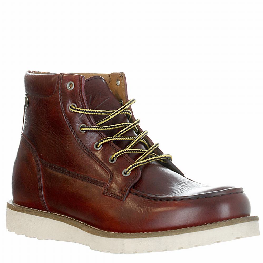 Deep Red Men's Pajar Logger Boots | SVP8218XL