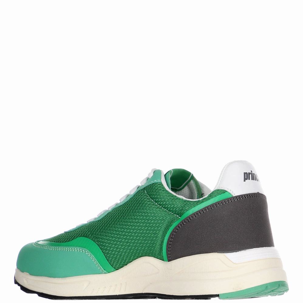 Green Men's Pajar Retro P Jog Sneakers | OJU9417FS