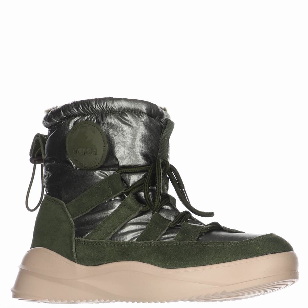 Green Women's Pajar Aviva Ice Gripper Winter Boots | IEK6752KZ