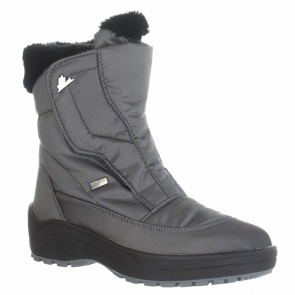 Grey Women's Pajar Kimmi-2 Ice Gripper Snow Boots | WQJ6622DQ