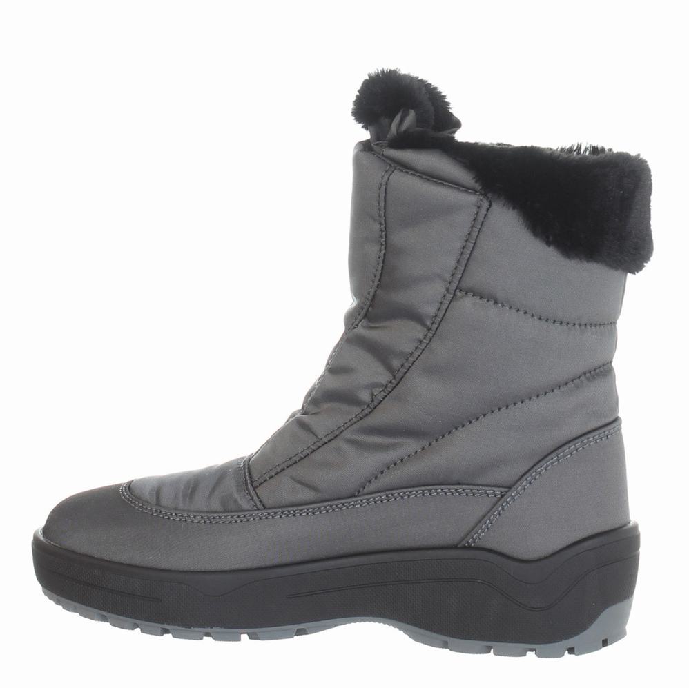 Grey Women's Pajar Kimmi-2 Ice Gripper Snow Boots | WQJ6622DQ