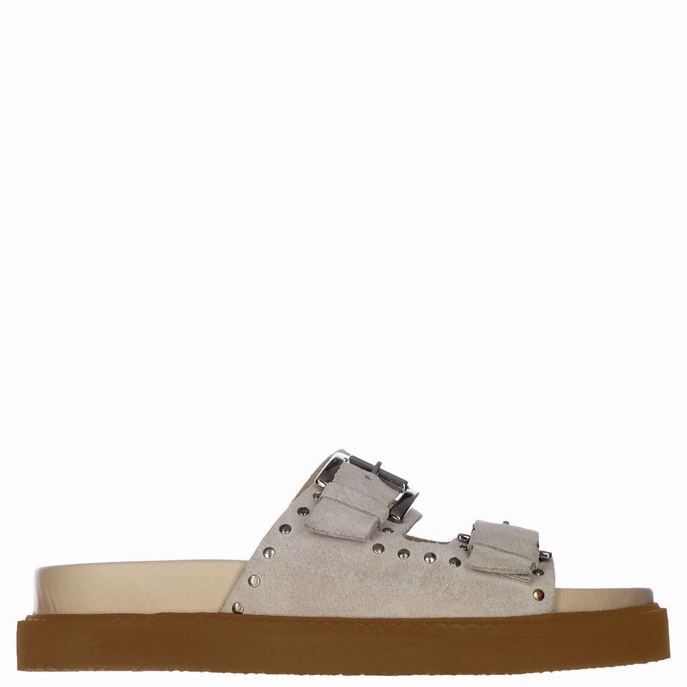 Grey Women\'s Pajar Olyana Sandals | NCH7166VR