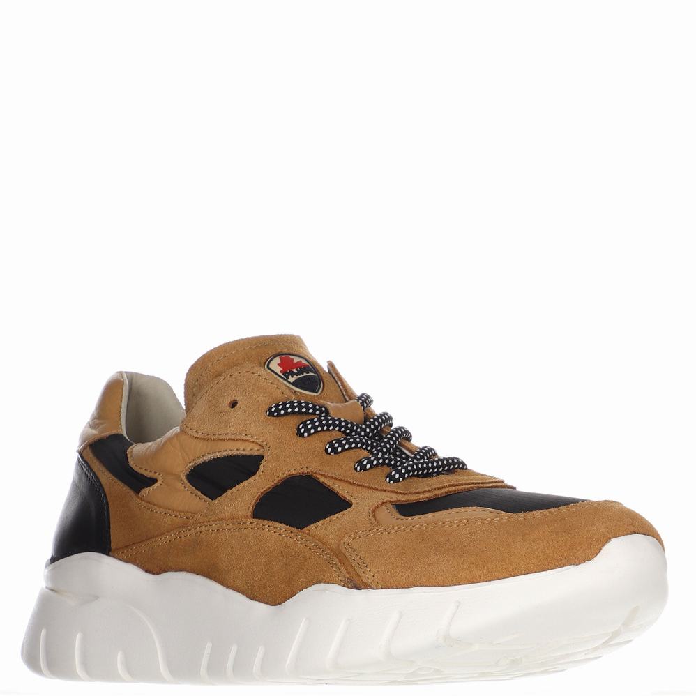 Khaki Black Men's Pajar Cooper Sneakers | TCK2679LA