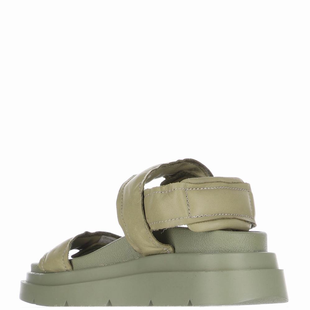 Khaki Women's Pajar Stana Sandals | TXY7094QA