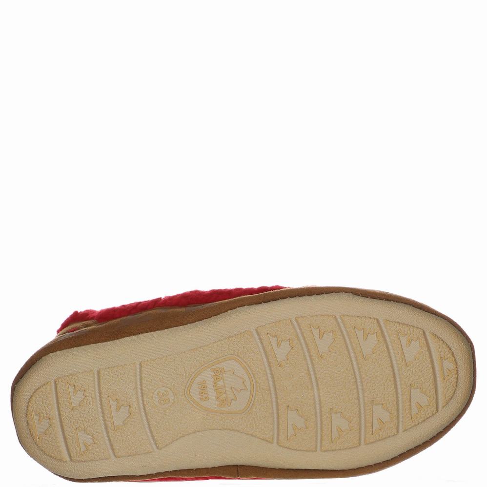 Red Women's Pajar Cayenne Slippers | QAS801PC