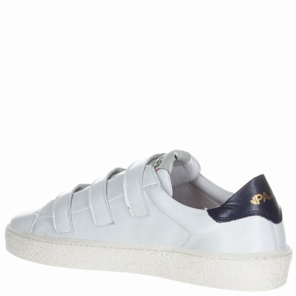 White Men's Pajar Barro Sneakers | DIW8548FR