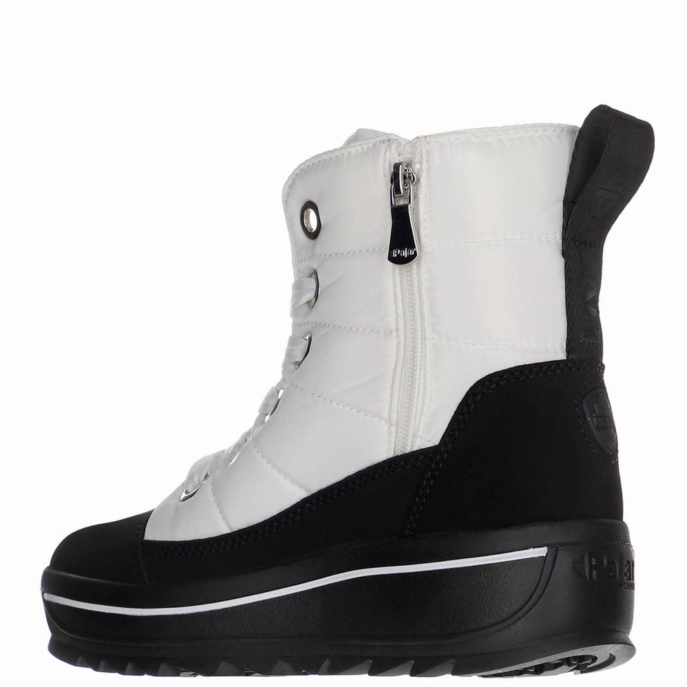 White Women's Pajar Tyra Ice Gripper Snow Boots | YBA2518EN