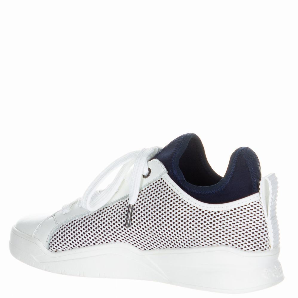 White Women's Pajar Yeira Sneakers | AOU1836UT