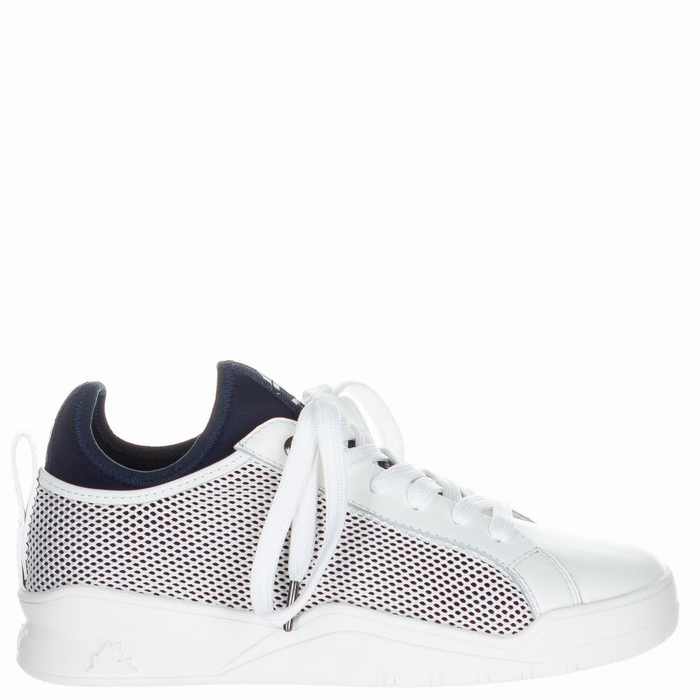 White Women\'s Pajar Yeira Sneakers | AOU1836UT