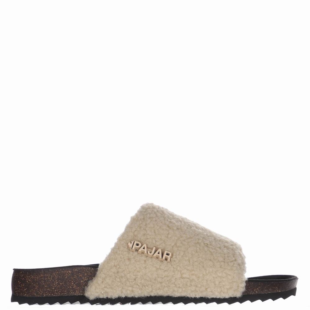 Beige Women's Pajar Beal Slippers | SPK7021FV