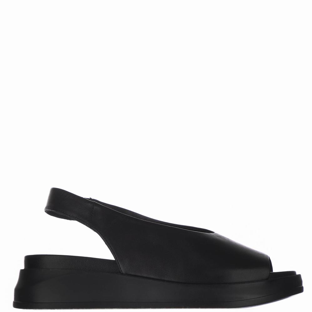 Black Women's Pajar Serena Sandals | ASZ2344WL