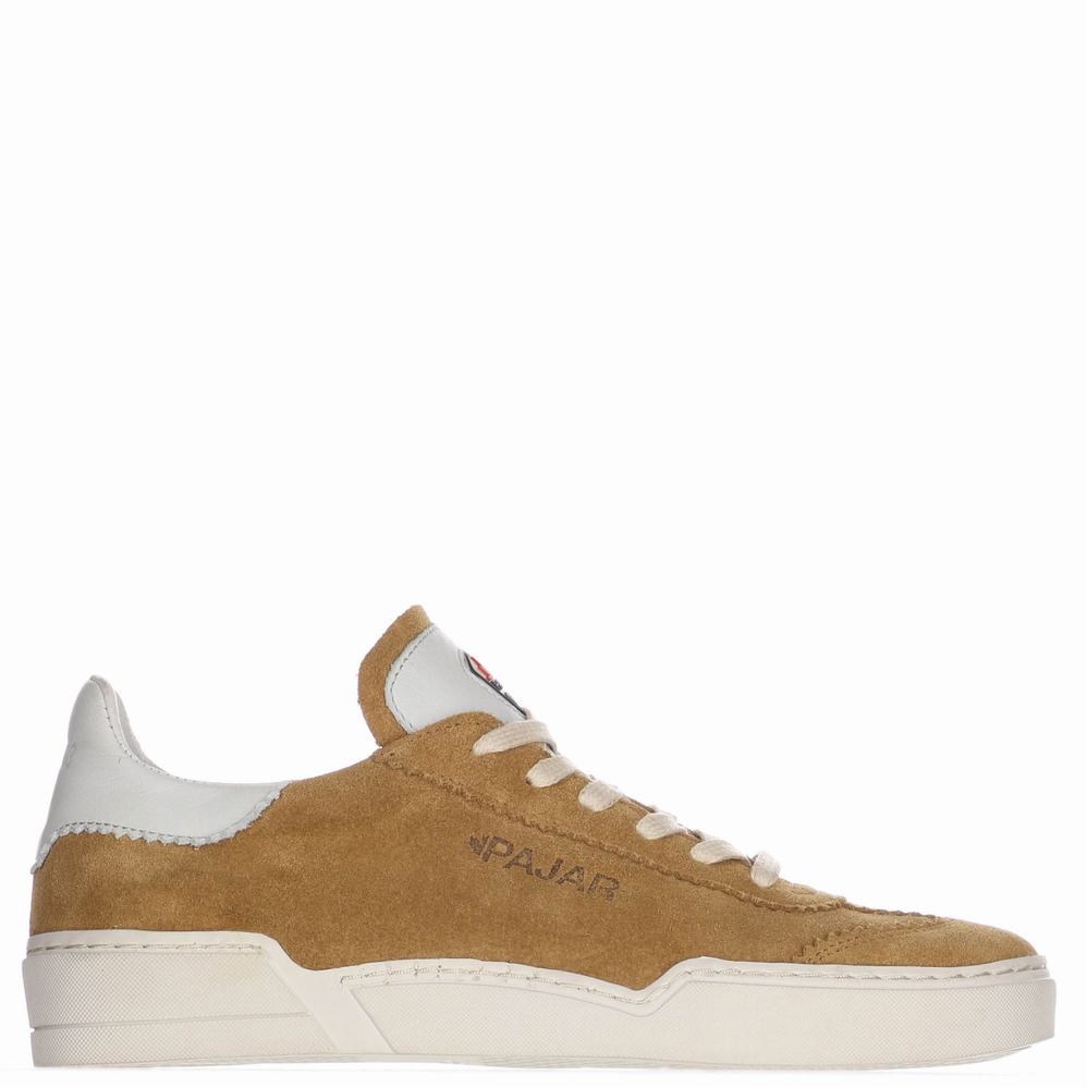 Brown Women's Pajar Geda Sneakers | HDN1036OX