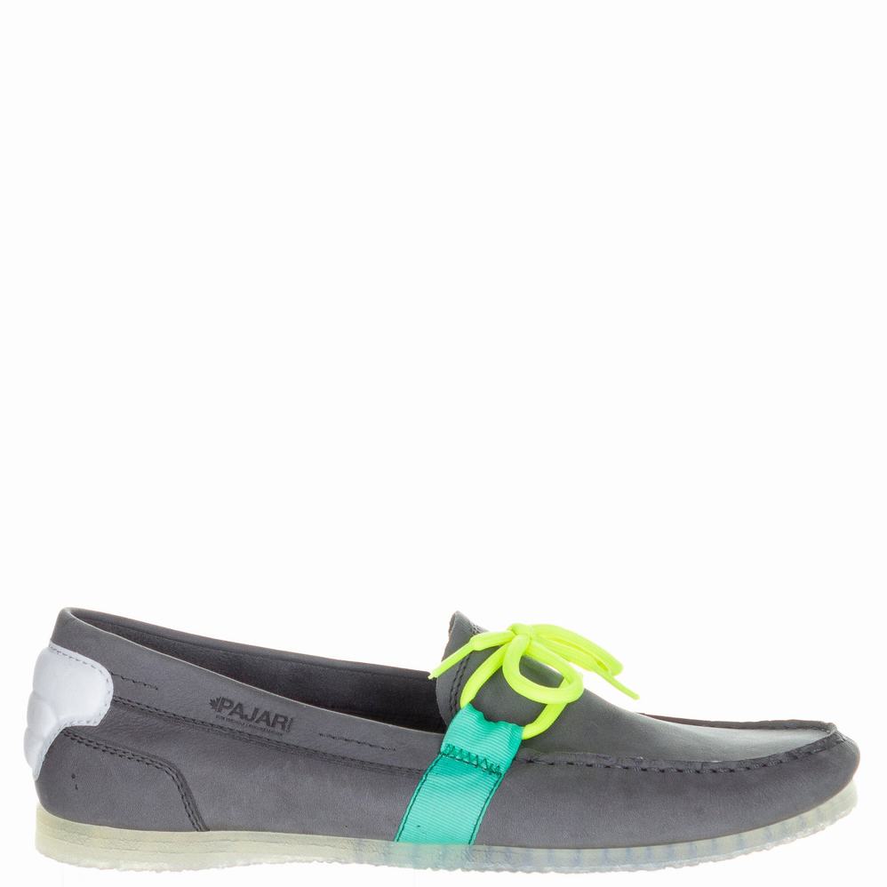 Dark Grey Turquoise Men's Pajar Carter Sneakers | ZAY2095BT