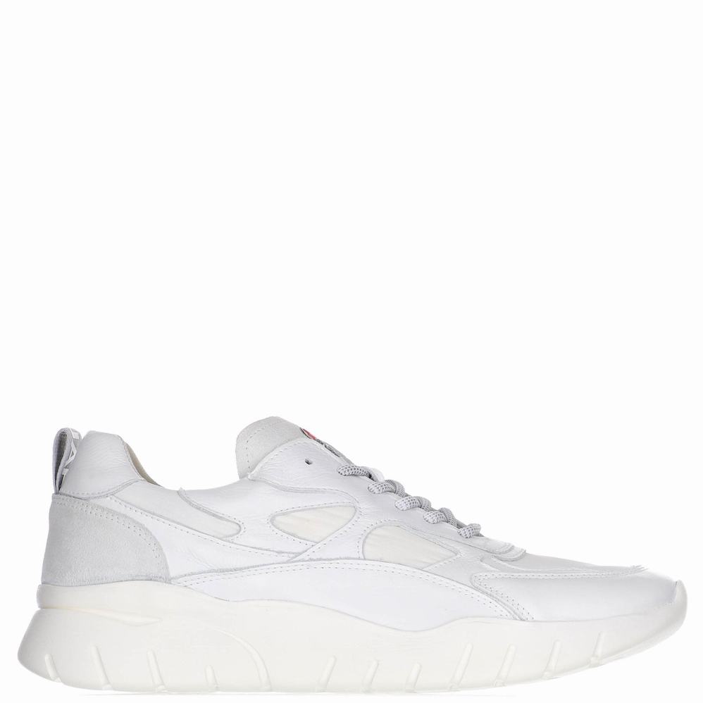 White Men's Pajar Cooper Sneakers | ZDF2741BZ